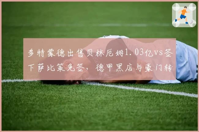 多特蒙德出售贝林厄姆1.03亿vs签下萨比策免签,德甲黑店与豪门转会策略差异