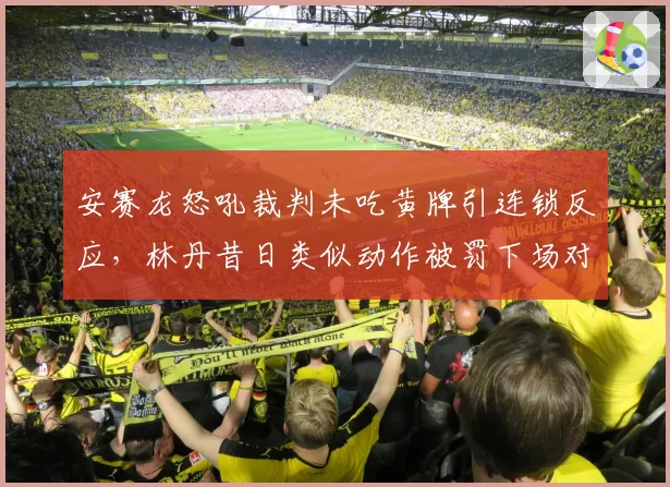 安赛龙怒吼裁判未吃黄牌引连锁反应,林丹昔日类似动作被罚下场对比鲜明